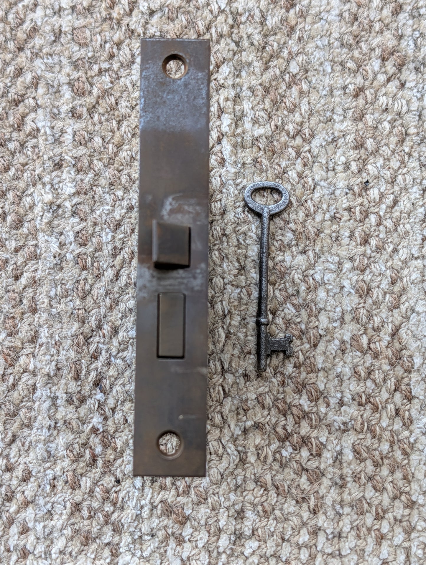 Antique Interior Mortise Lock Door Hardware With Key