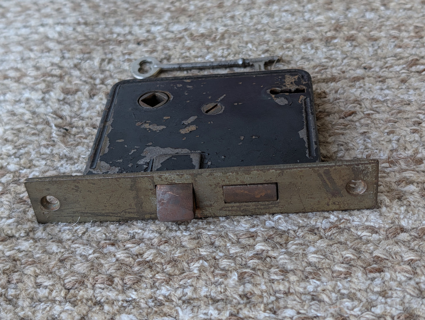 Antique Interior Mortise Lock Door Hardware With Key