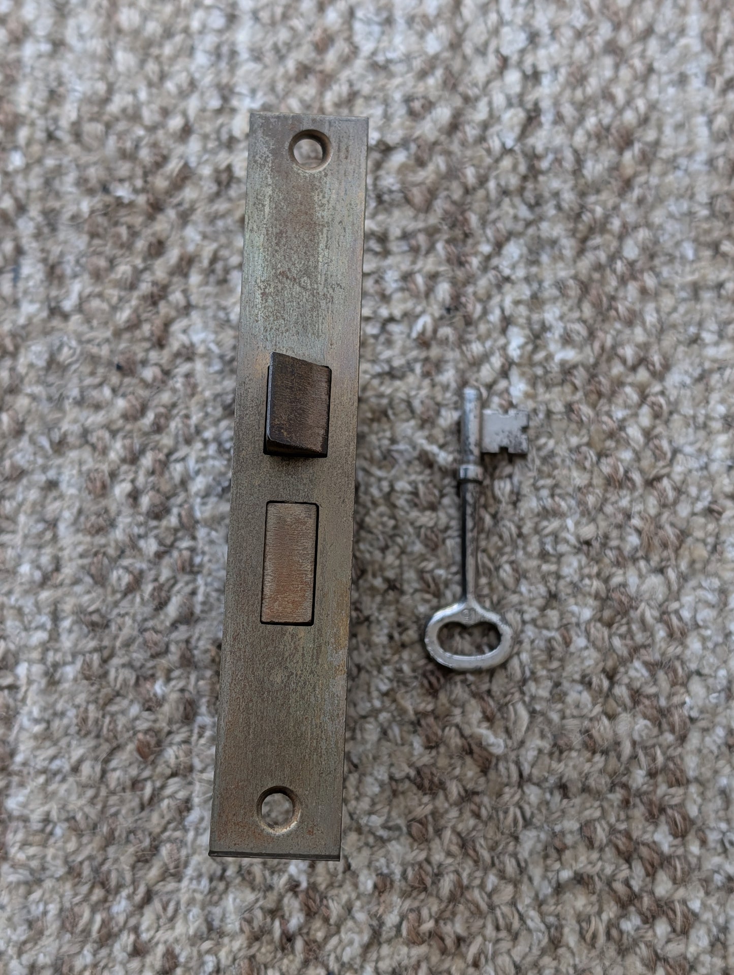 Antique Interior Mortise Lock Door Hardware #U 4 U With Key