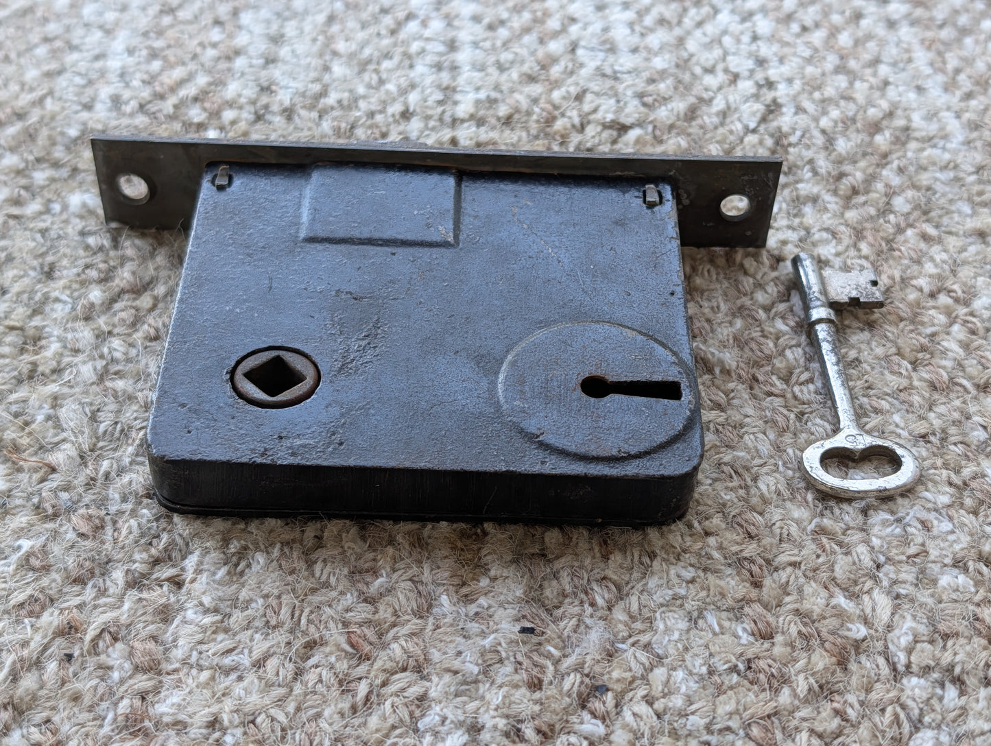 Antique Interior Mortise Lock Door Hardware #U 4 U With Key