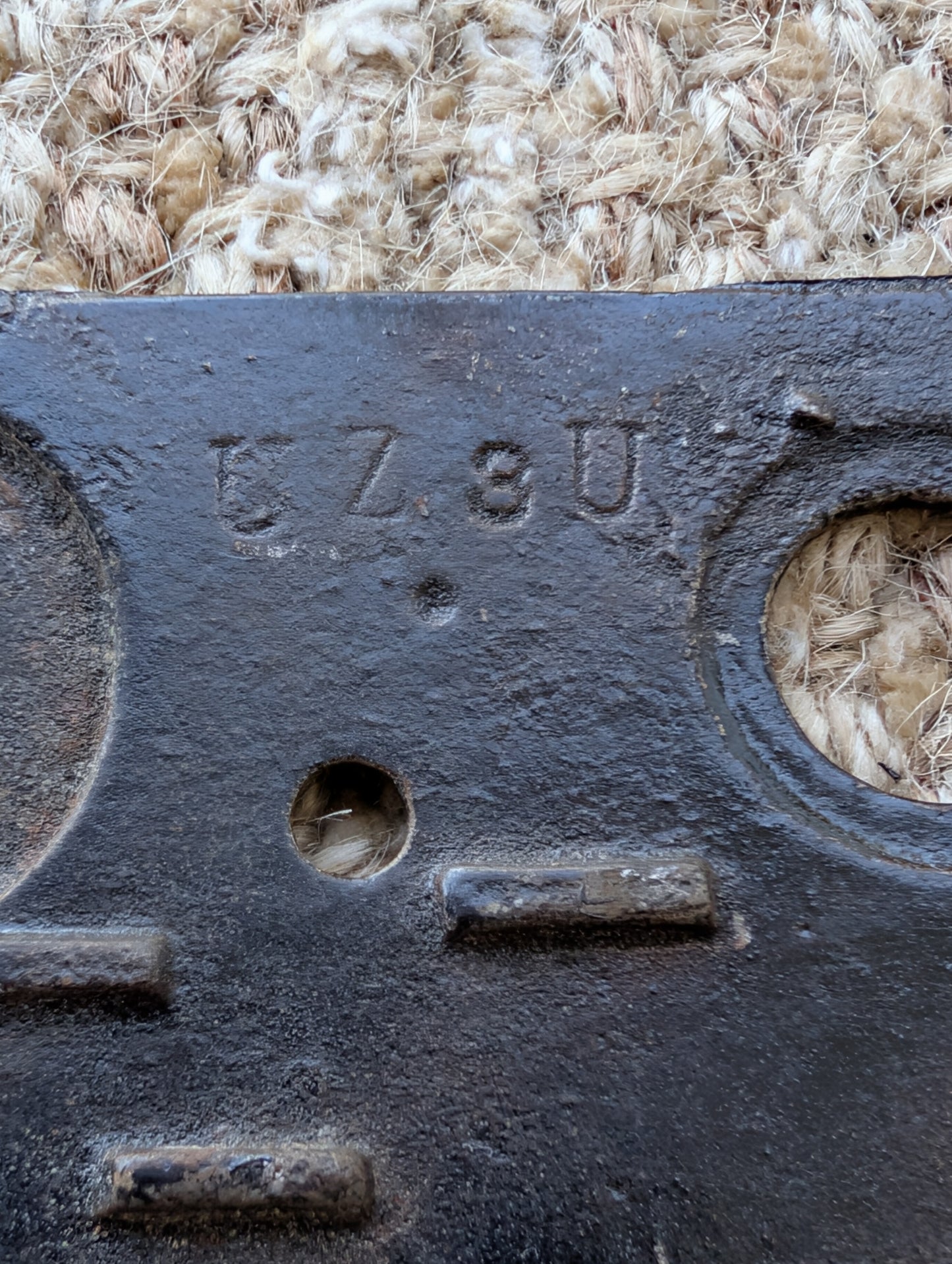 Antique Interior Mortise Lock Door Hardware #U Z 3 U With Key