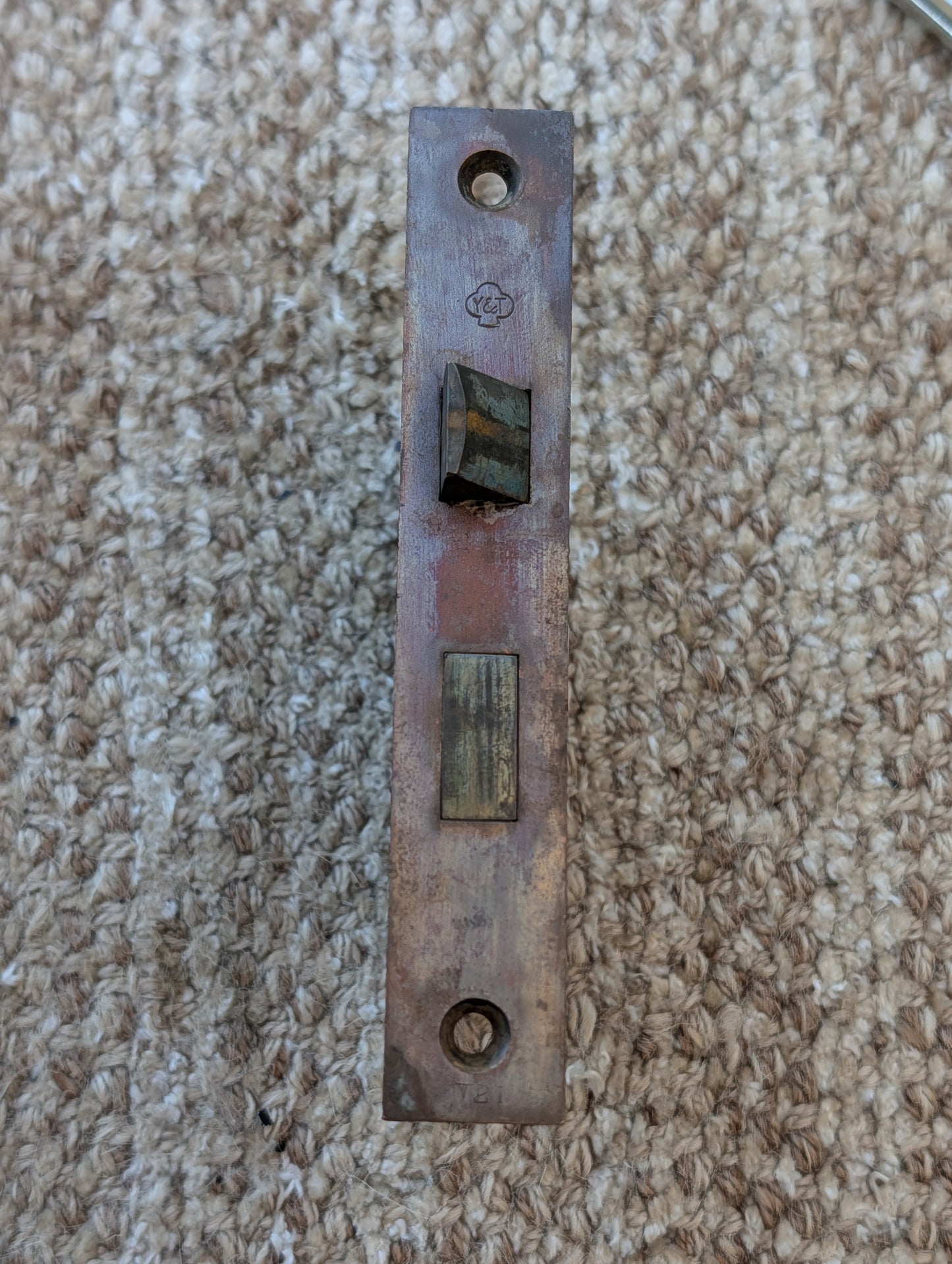Antique Interior Yale Vulcan Mortise Lock Door Hardware