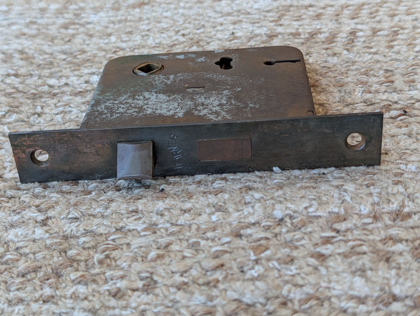 Antique Interior Warner Mortise Lock Door Hardware
