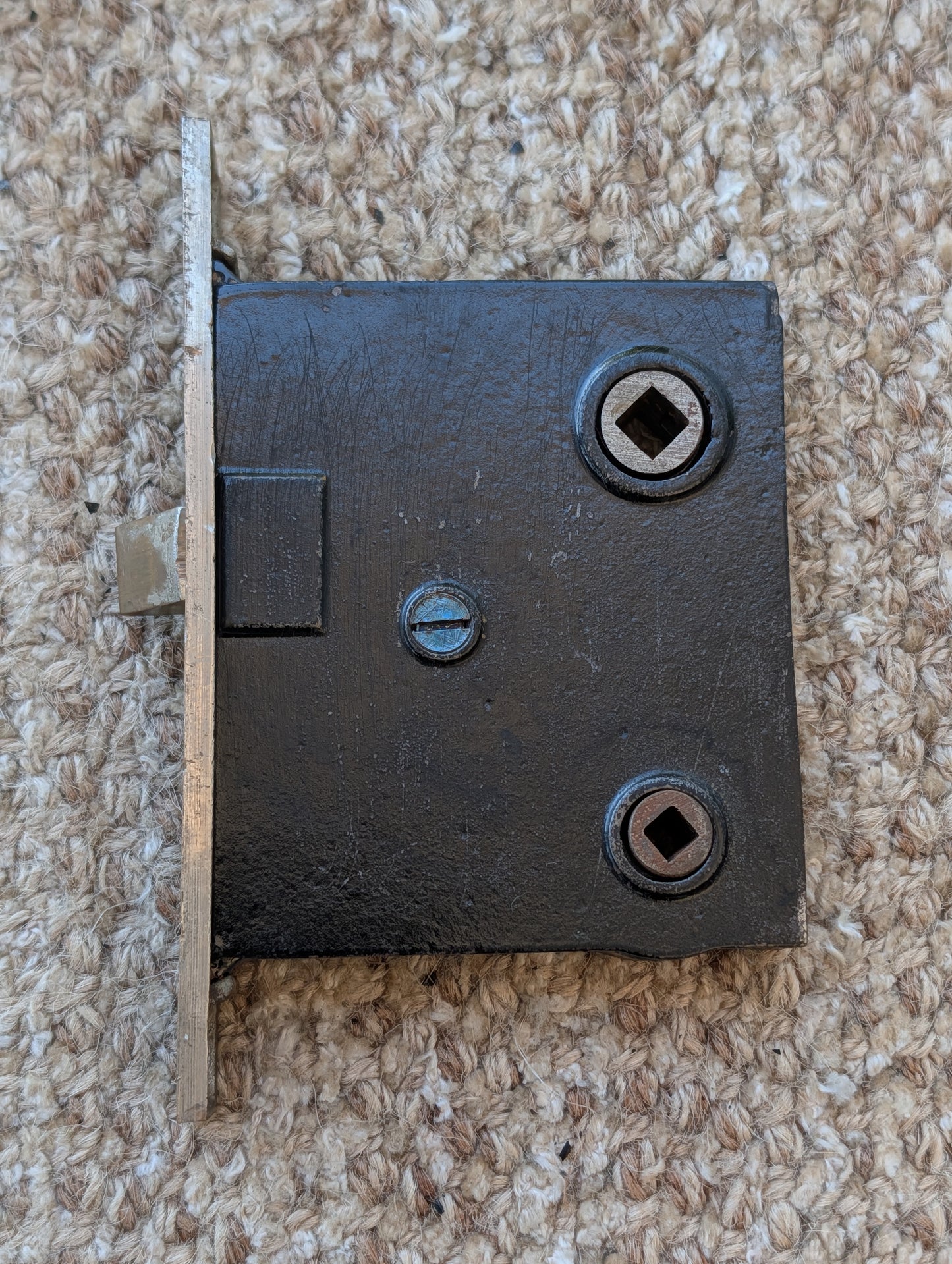 Antique Interior Passage Mortise Lock Door Hardware #4661