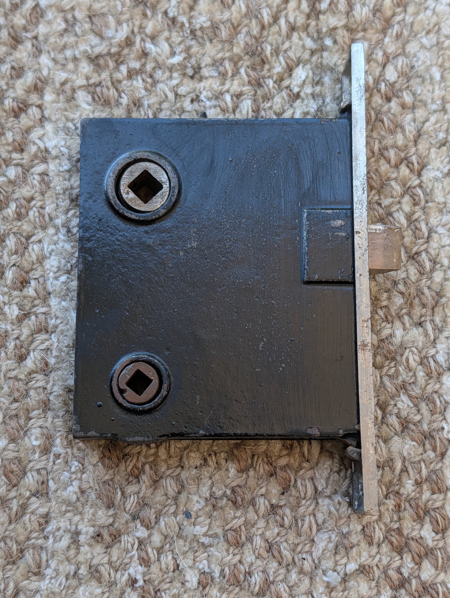 Antique Interior Passage Mortise Lock Door Hardware #4661