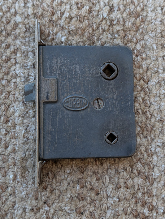Antique Interior Corbin Passage Mortise Lock Door Hardware #13159
