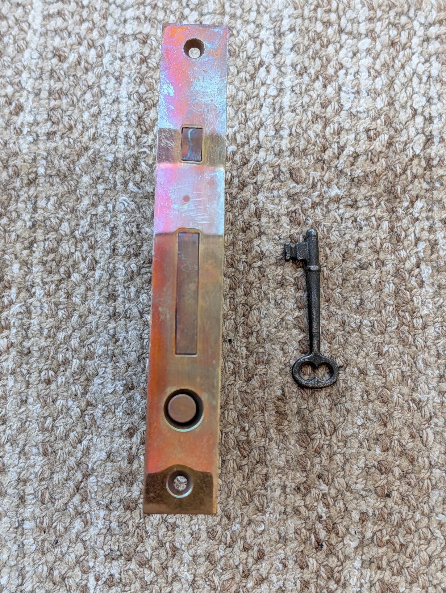 Antique Interior Norwalk Pocket Door Mortise Lock Door Hardware With Key
