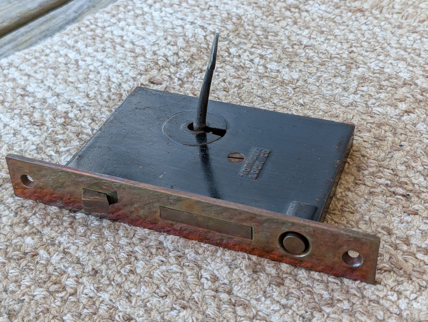 Antique Interior Norwalk Pocket Door Mortise Lock Door Hardware With Key