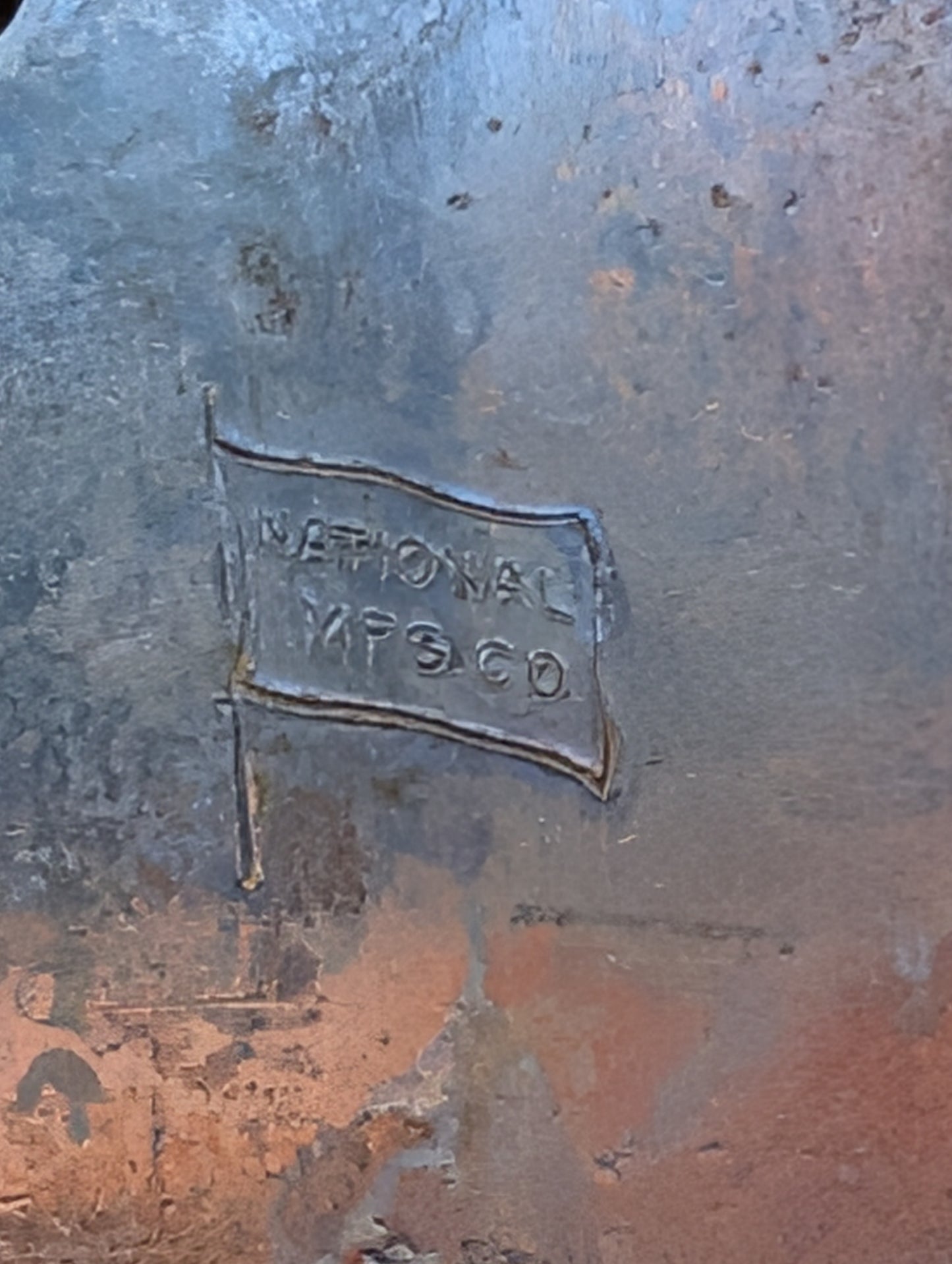 Antique 3 1/2" x 3 1/2" National Ball Tip Door Hinge Original Steel Hardware Sold Individually