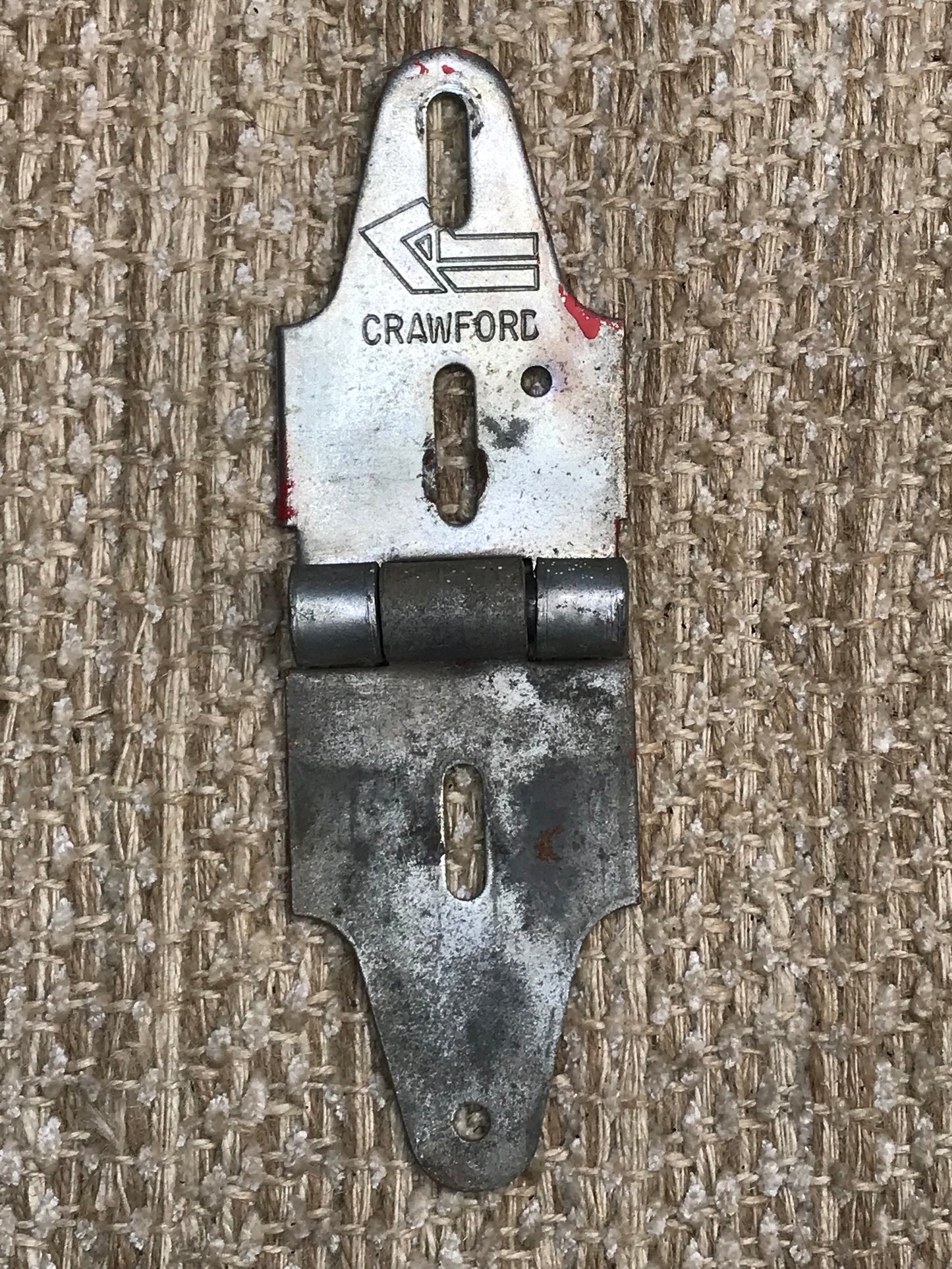 Crawford Steel Strap Hinge 2 1/2" x 8" Door hardware