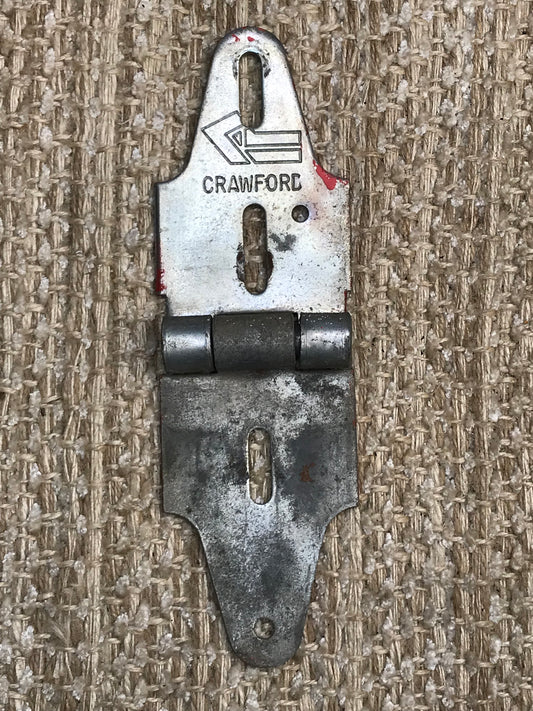 Crawford Steel Strap Hinge 2 1/2" x 8" Door hardware