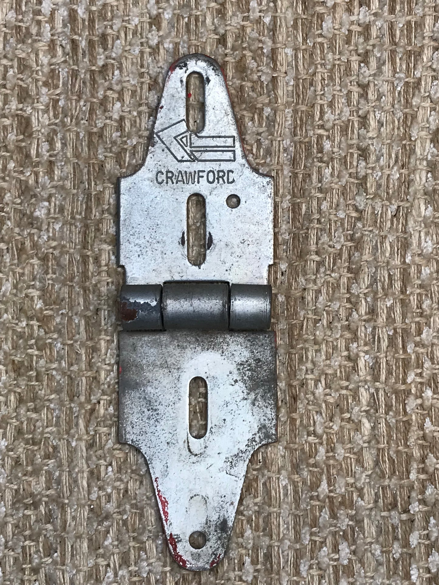 Crawford Steel Strap Hinge 2 1/2" x 8" Door hardware