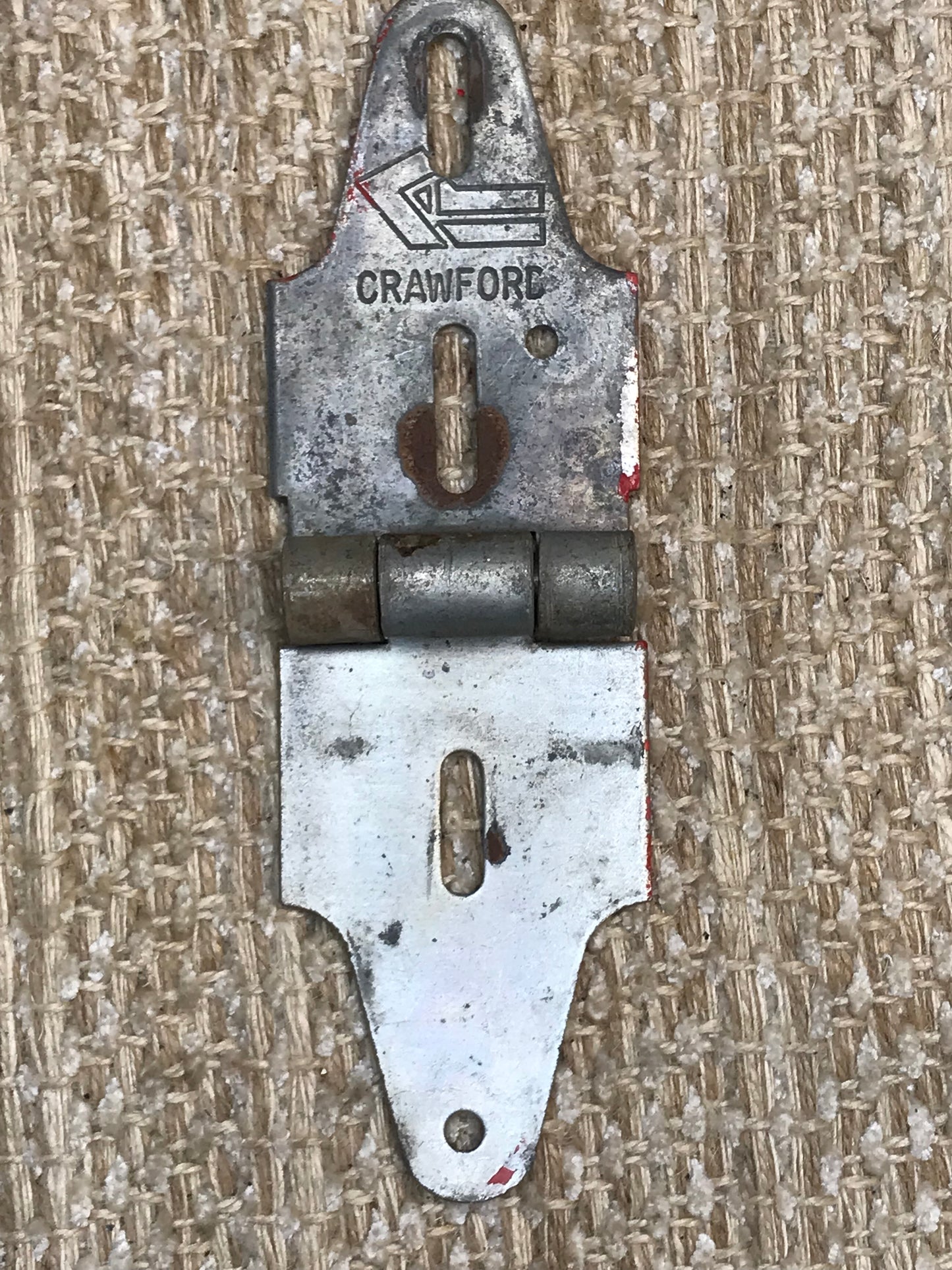 Crawford Steel Strap Hinge 2 1/2" x 8" Door hardware