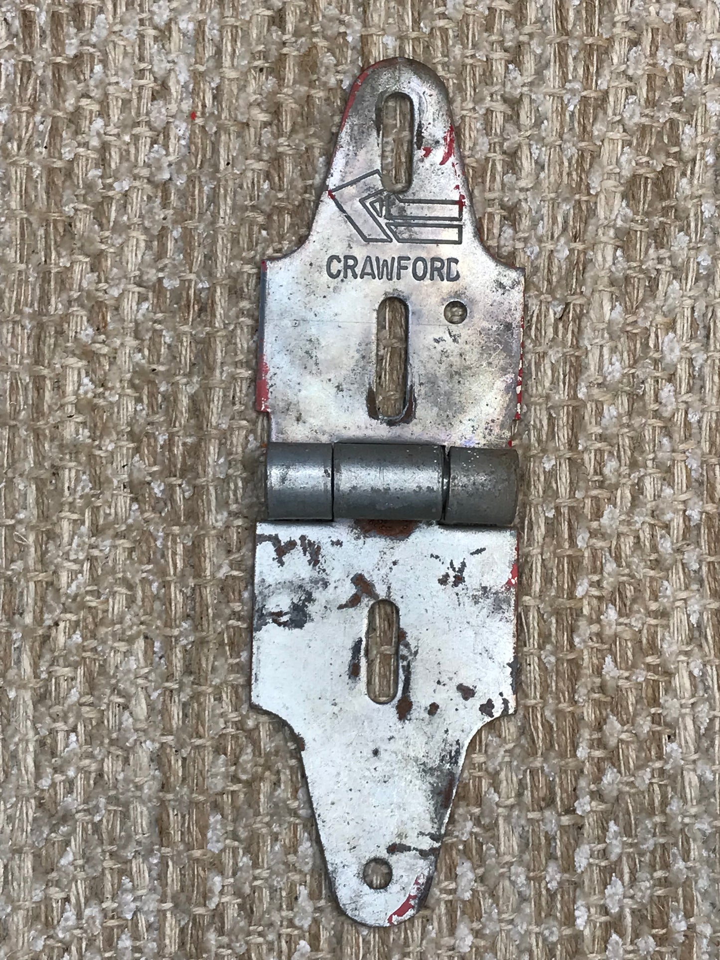 Crawford Steel Strap Hinge 2 1/2" x 8" Door hardware