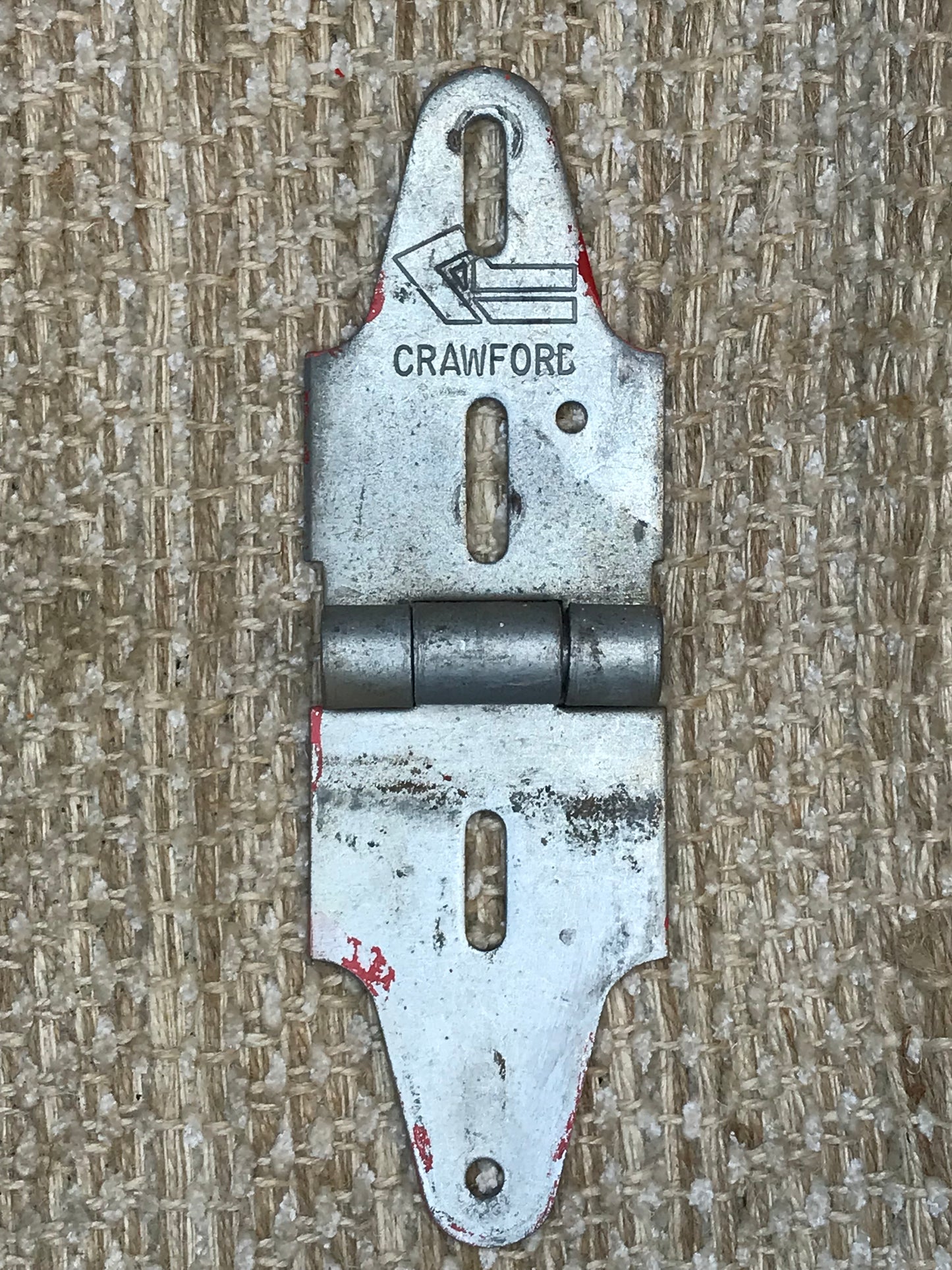 Crawford Steel Strap Hinge 2 1/2" x 8" Door hardware