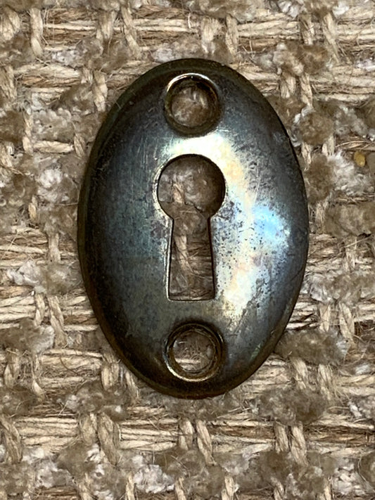 Antique Brass Key Hole Cover Escutcheon