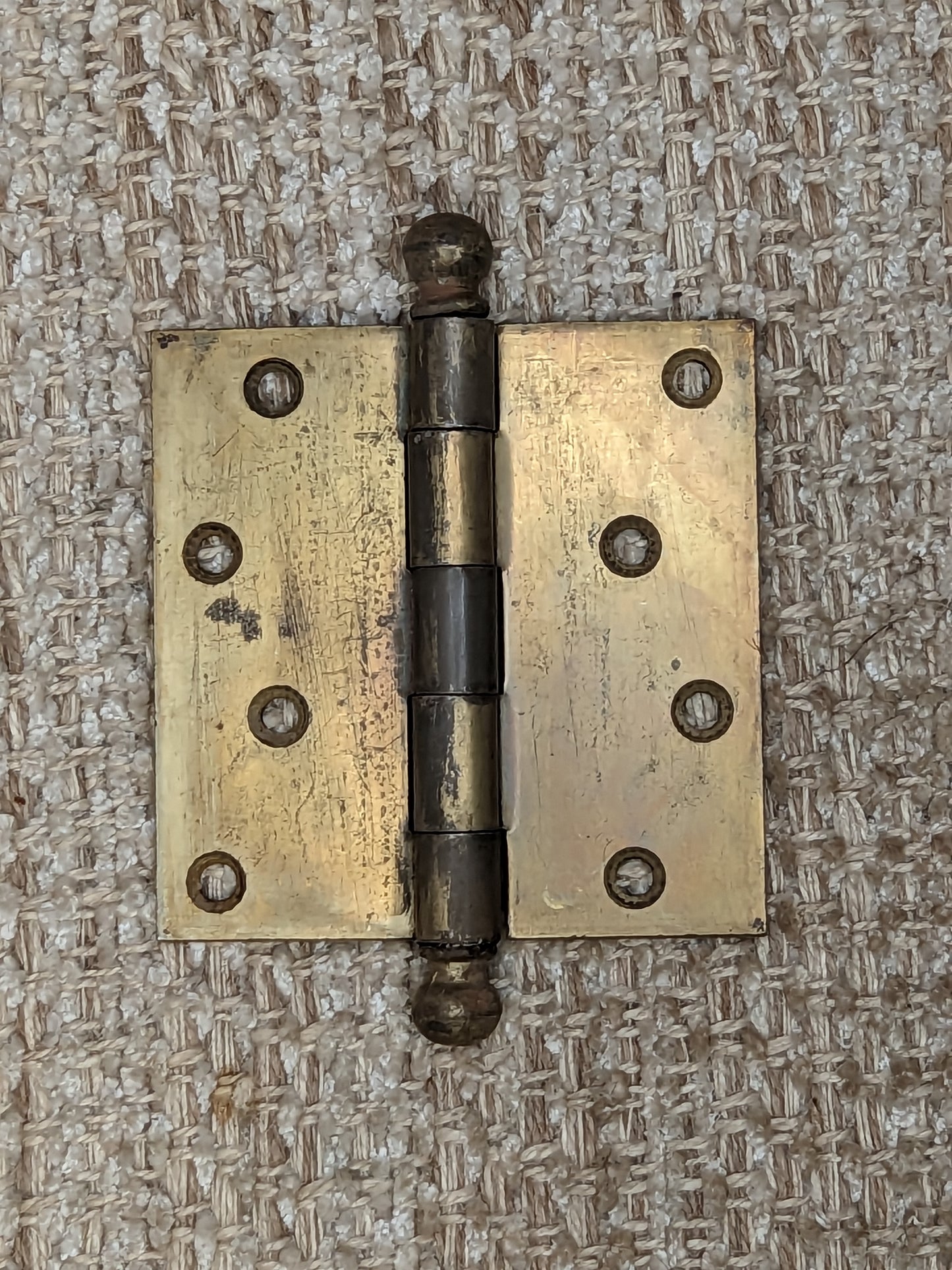 4" x 4" National Steel Ball Tip Door Hinge Door Hardware