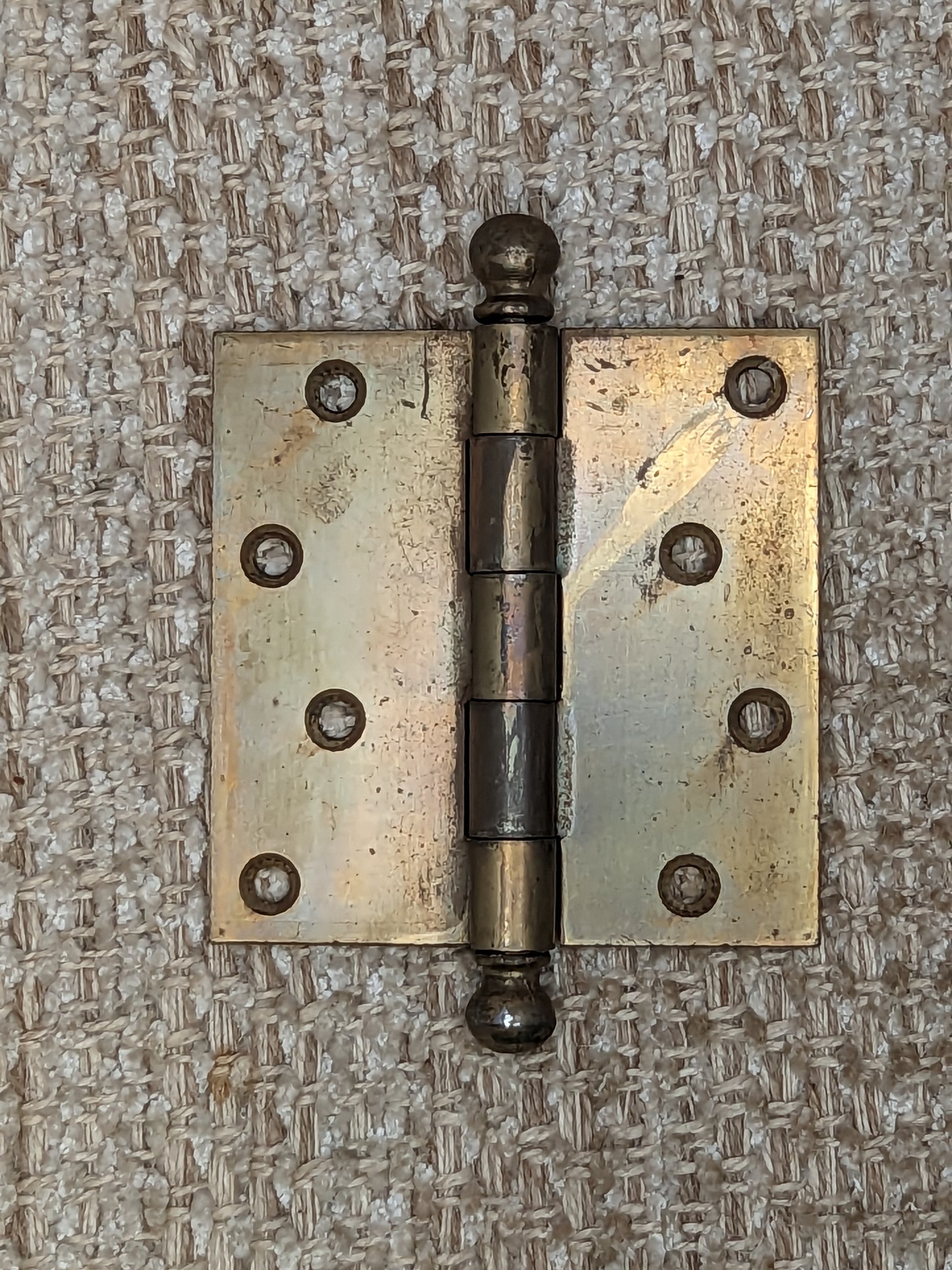 4" x 4" National Steel Ball Tip Door Hinge Door Hardware