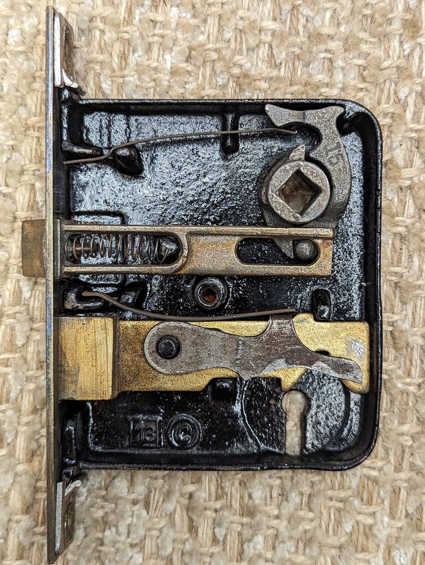 Antique Interior Mortise Lock Door Hardware