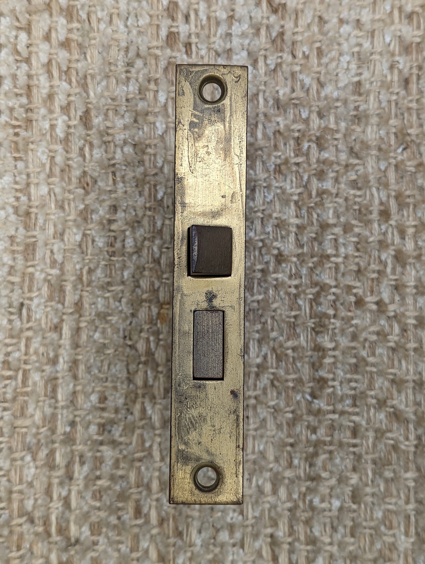 Antique Interior Mortise Lock Door Hardware #10-11-12 With Key