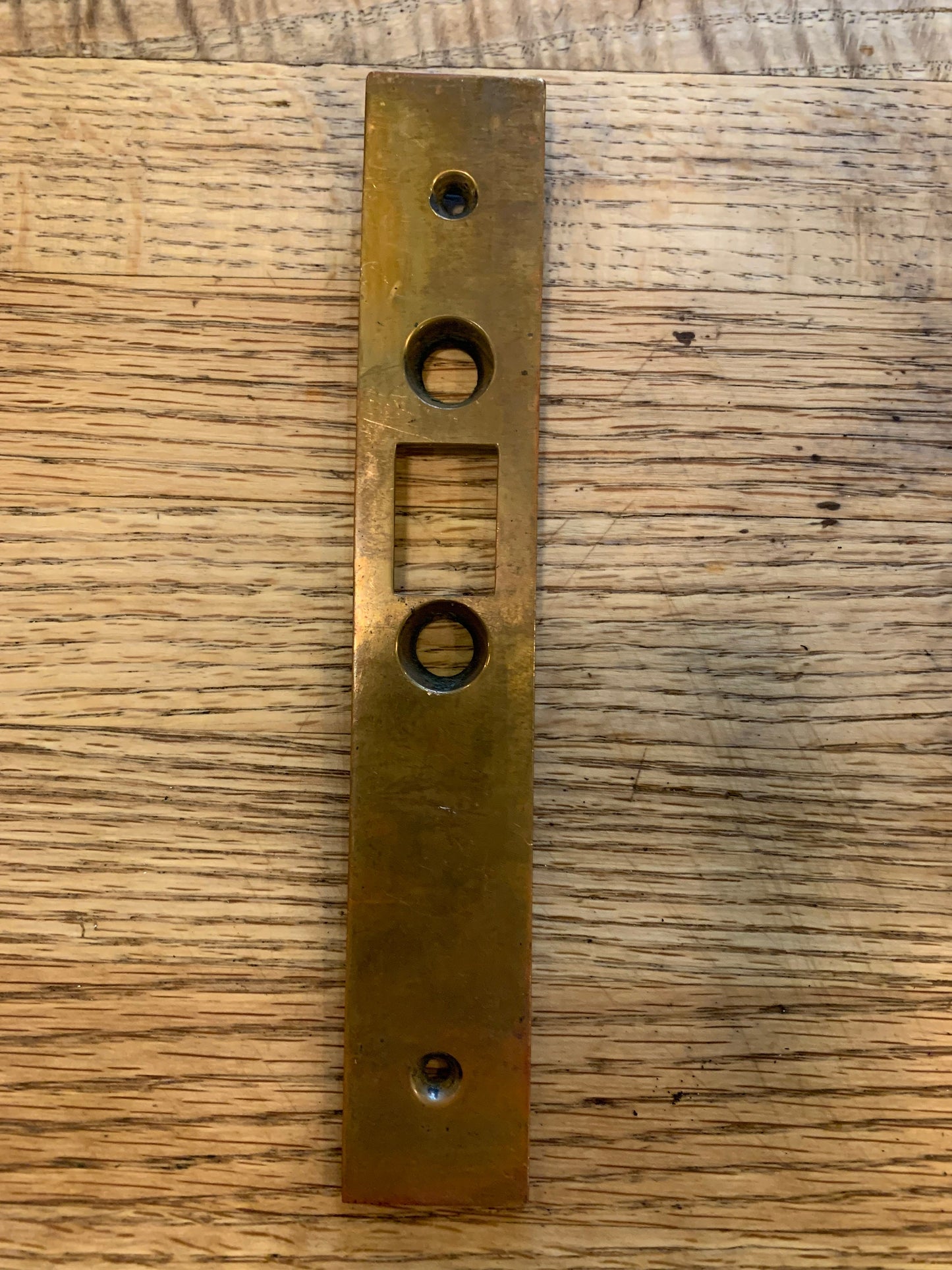 Antique Sargent Co. Easy Spring Exterior Mortise Lock With Brass Face Plate