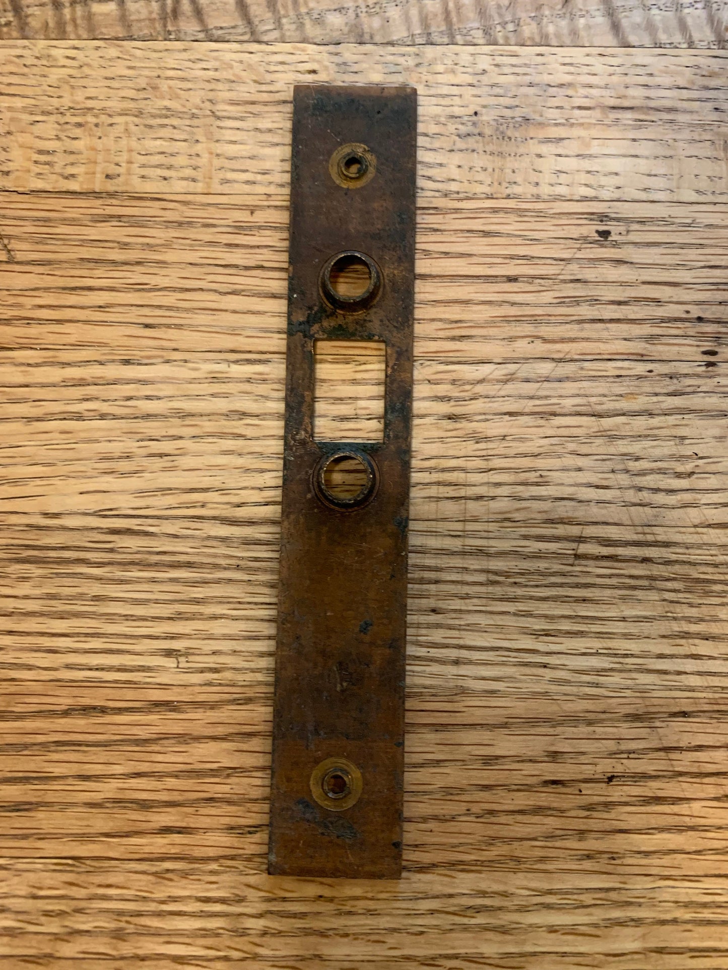 Antique Sargent Co. Easy Spring Exterior Mortise Lock With Brass Face Plate