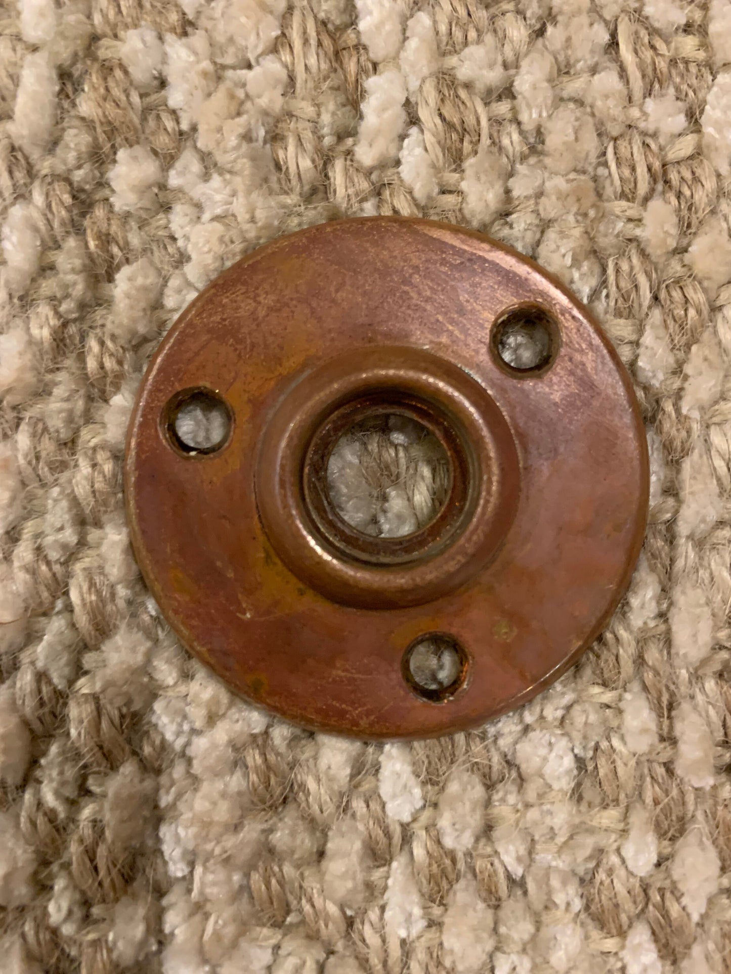 2" Brass or Bronze Rosette Escutcheon For Door Knob