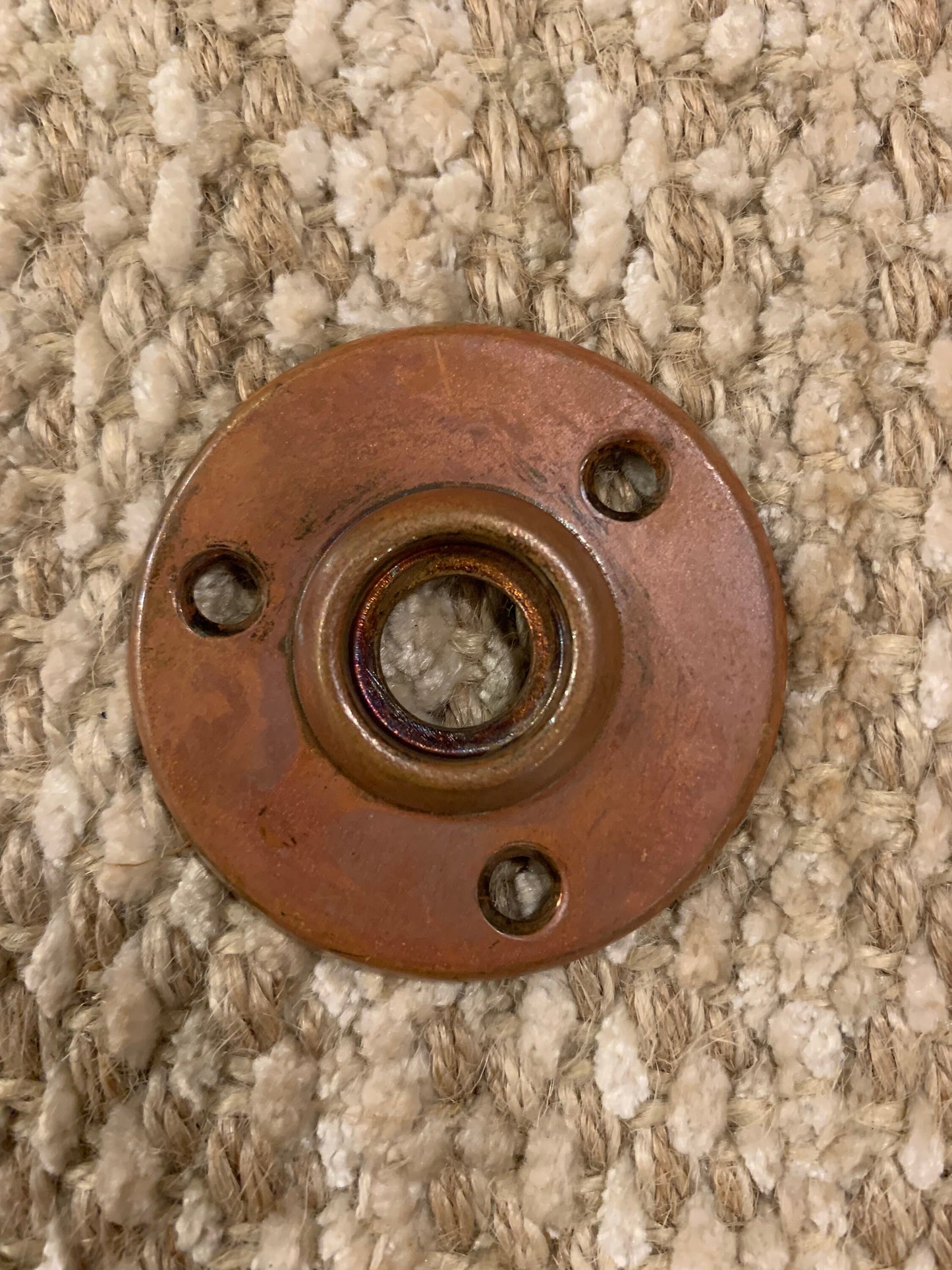 2" Brass or Bronze Rosette Escutcheon For Door Knob