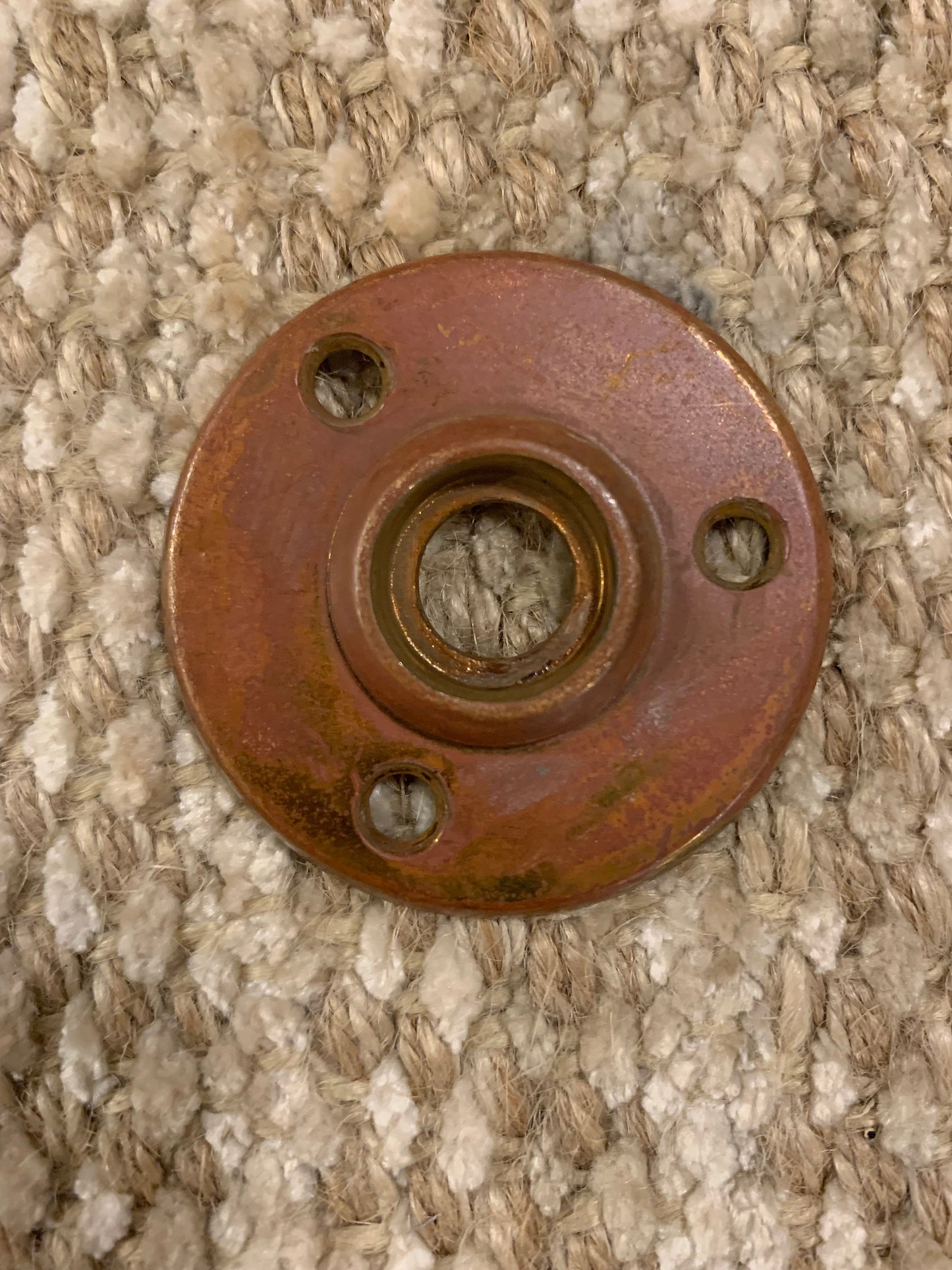 2" Brass or Bronze Rosette Escutcheon For Door Knob