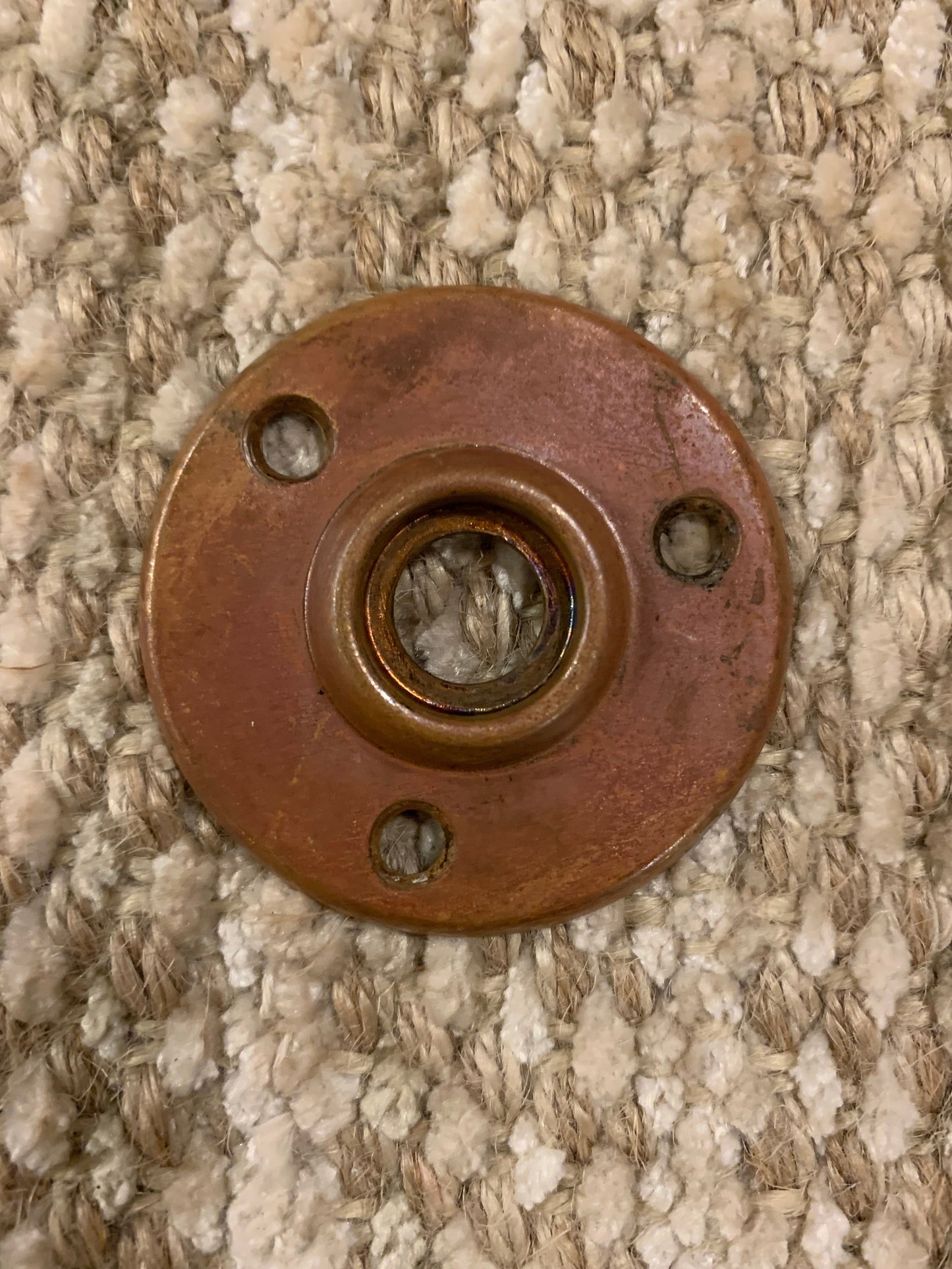 2" Brass or Bronze Rosette Escutcheon For Door Knob