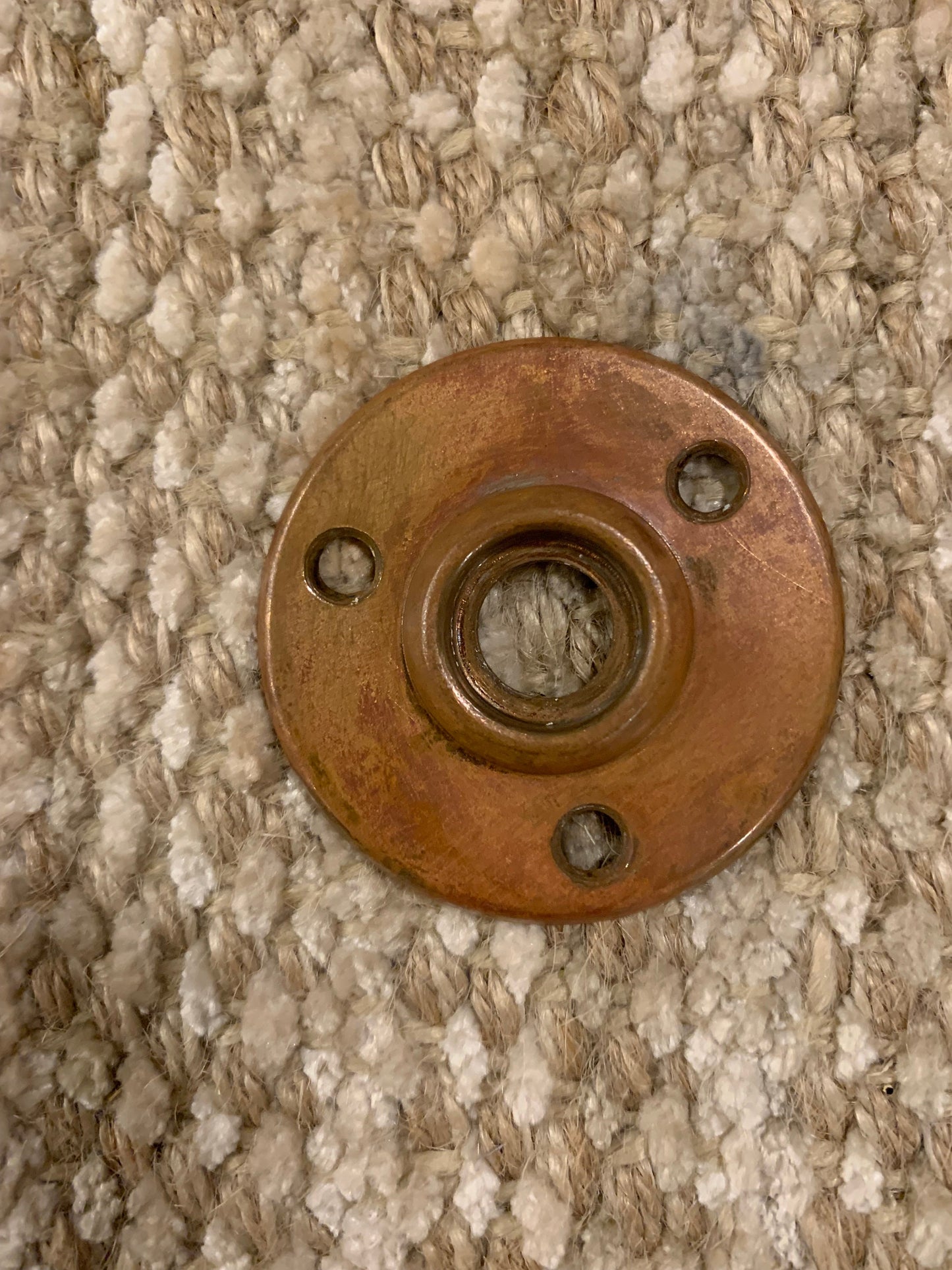 2" Brass or Bronze Rosette Escutcheon For Door Knob