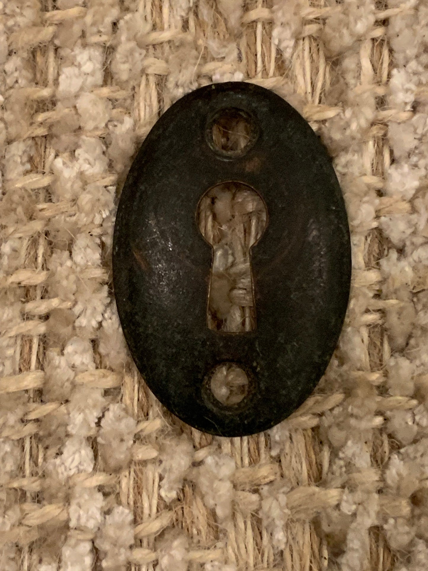 Antique Brass Key Hole Cover Escutcheon