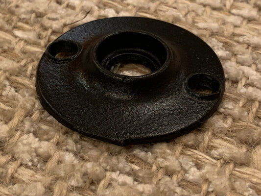 1 15/16" Antique Cast Iron Rosette Escutcheon For Door Knob