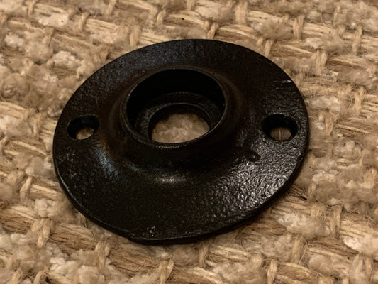 1 15/16" Antique Cast Iron Rosette Escutcheon For Door Knob