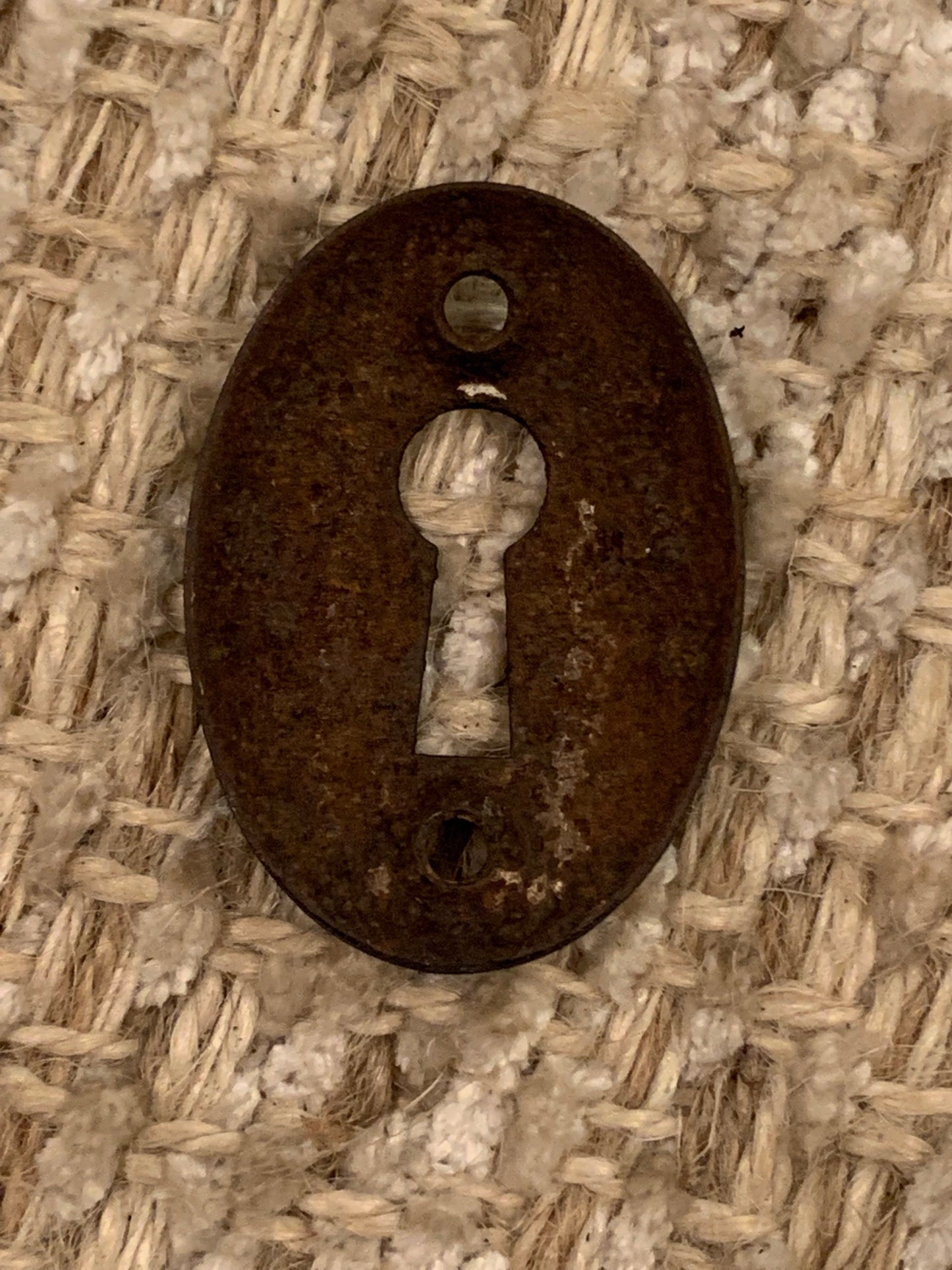 Antique Key Hole Cover Escutcheon