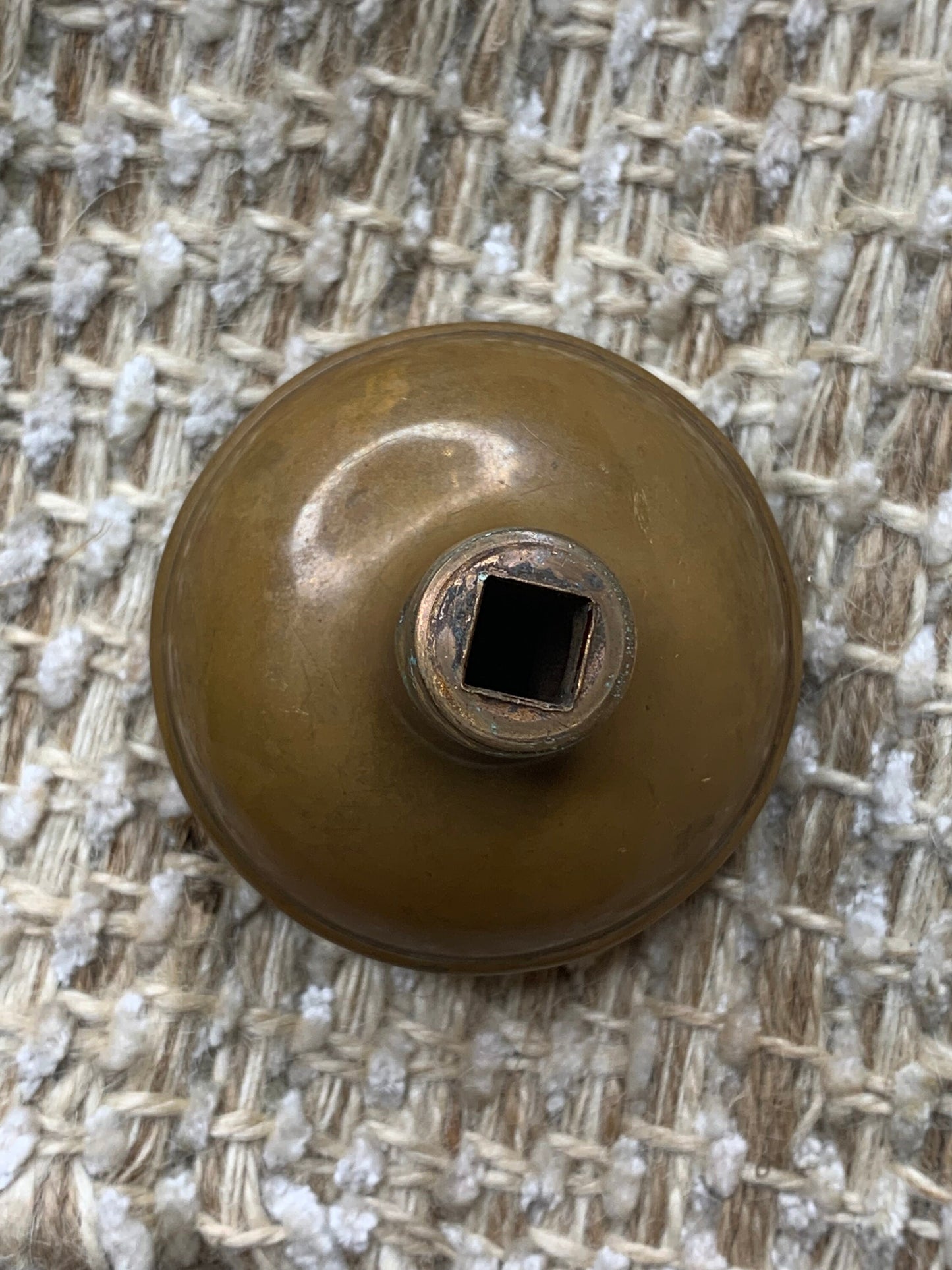 2 1/4" Antique  Sargent & Co. Brass Door Knob Circa 1890