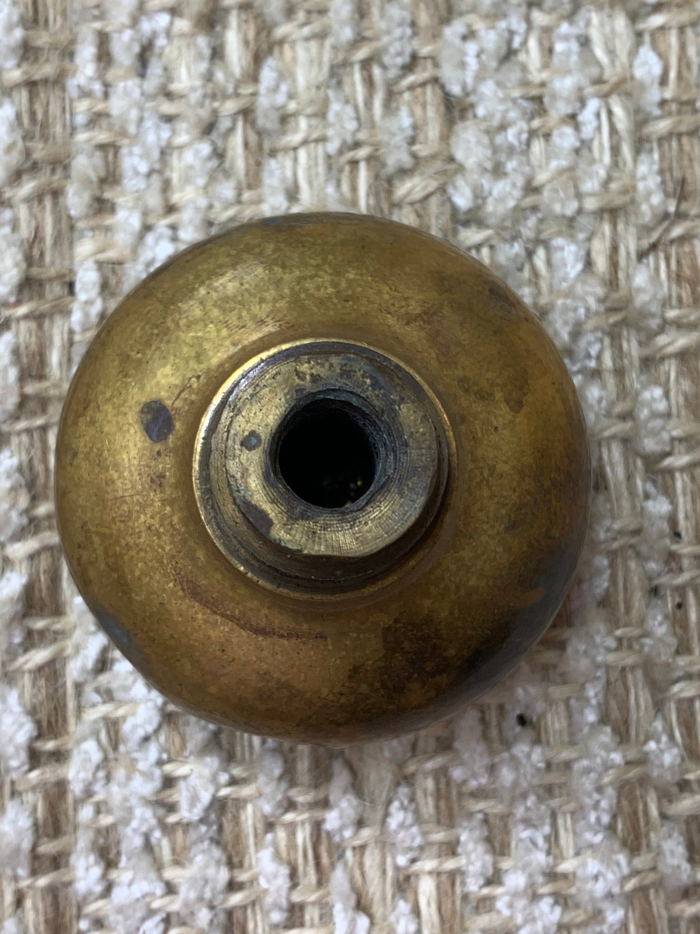 2 1/4" Antique Brass Door Knob