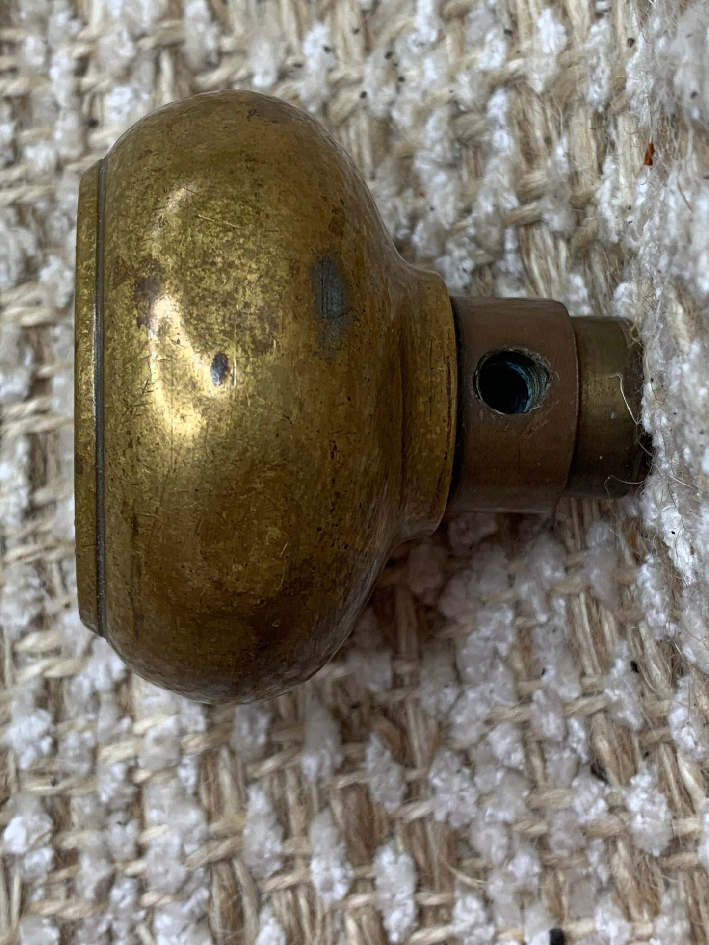 2 1/4" Antique Brass Door Knob