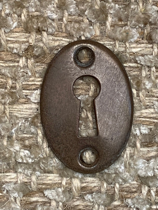 Antique Brass Key Hole Cover Escutcheon