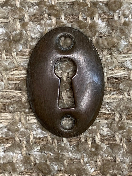 Antique Brass Key Hole Cover Escutcheon