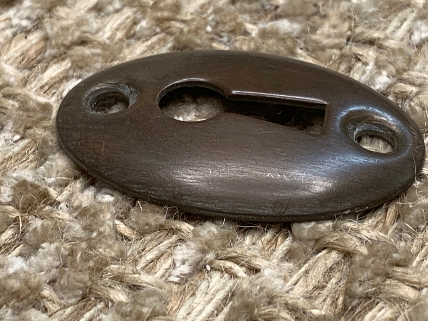 Antique Brass Key Hole Cover Escutcheon