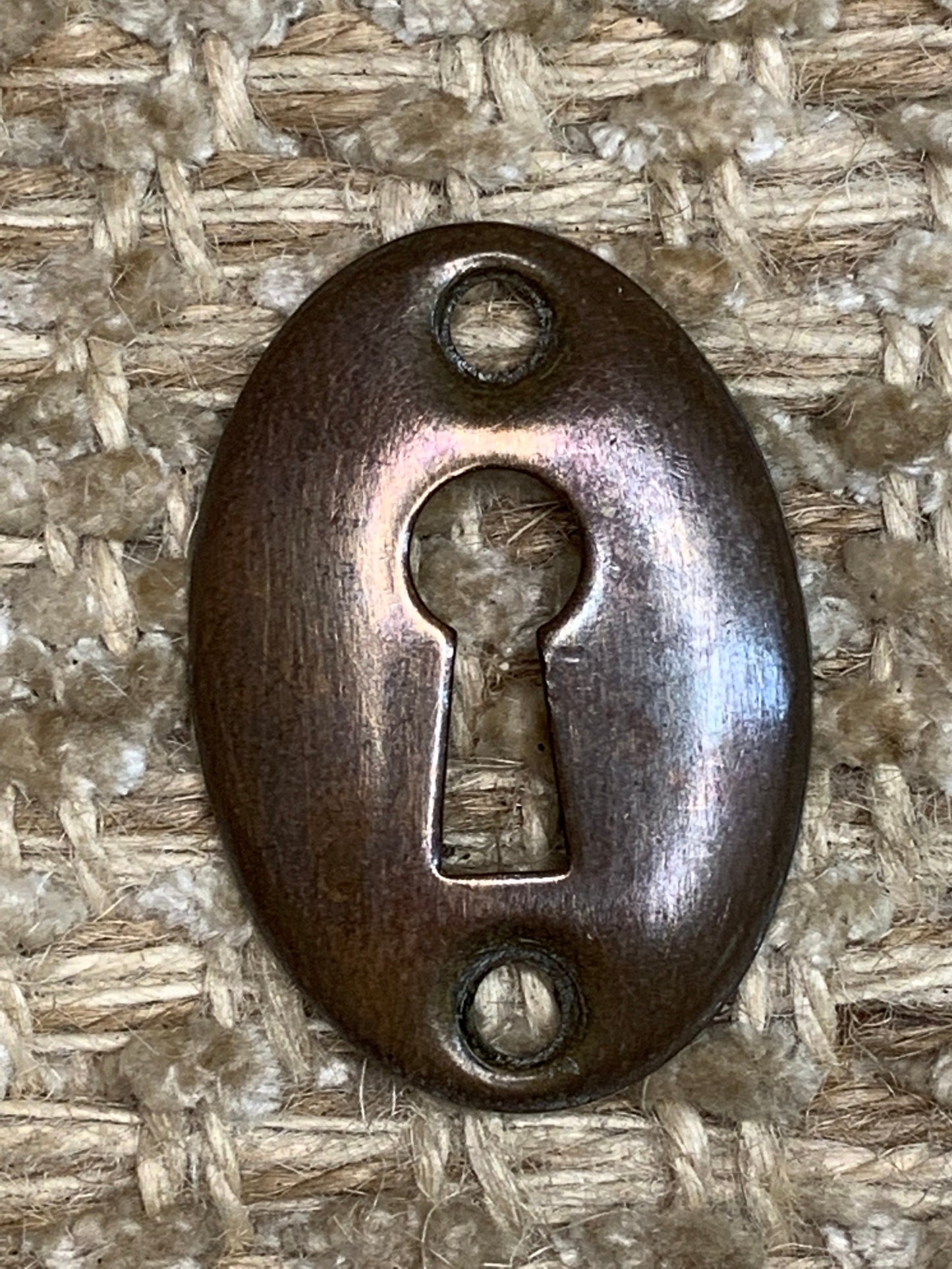 Antique Brass Key Hole Cover Escutcheon