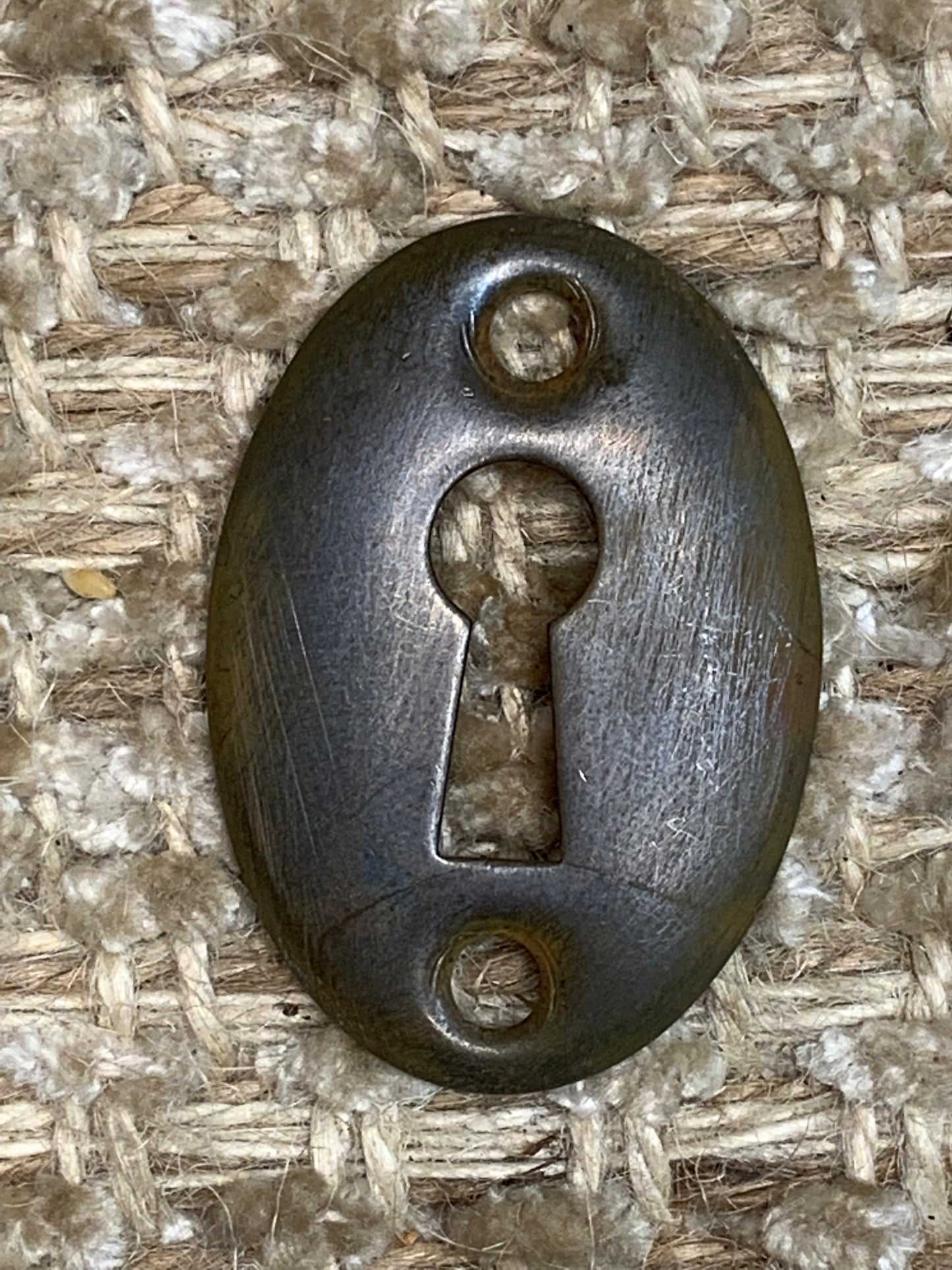 Antique Brass Key Hole Cover Escutcheon