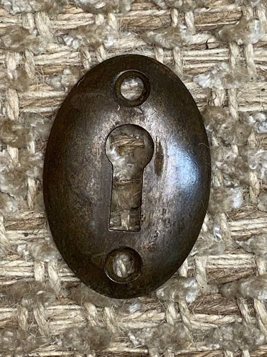 Antique Brass Key Hole Cover Escutcheon