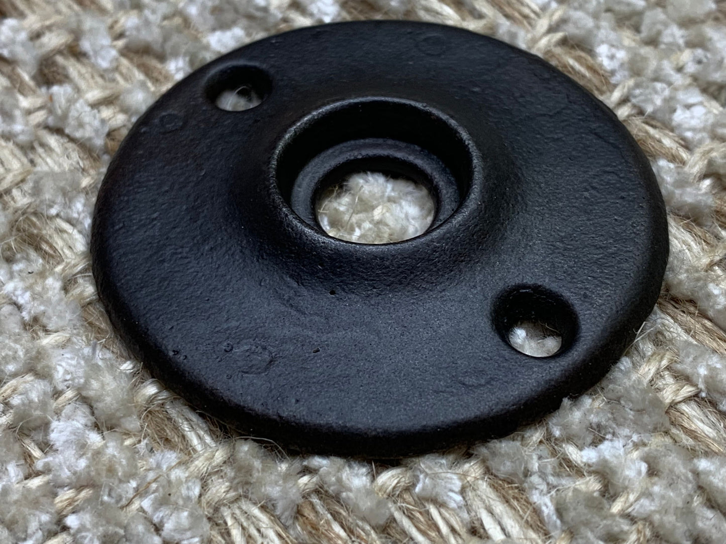 2 1/16" Cast Iron Rosette Escutcheon For Door Knob