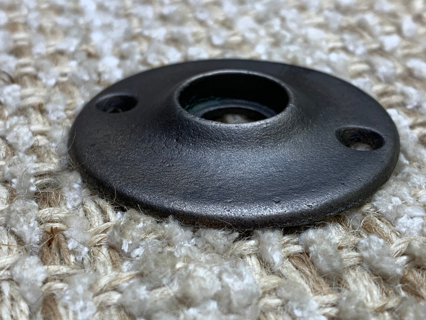 2 1/16" Cast Iron Rosette Escutcheon For Door Knob