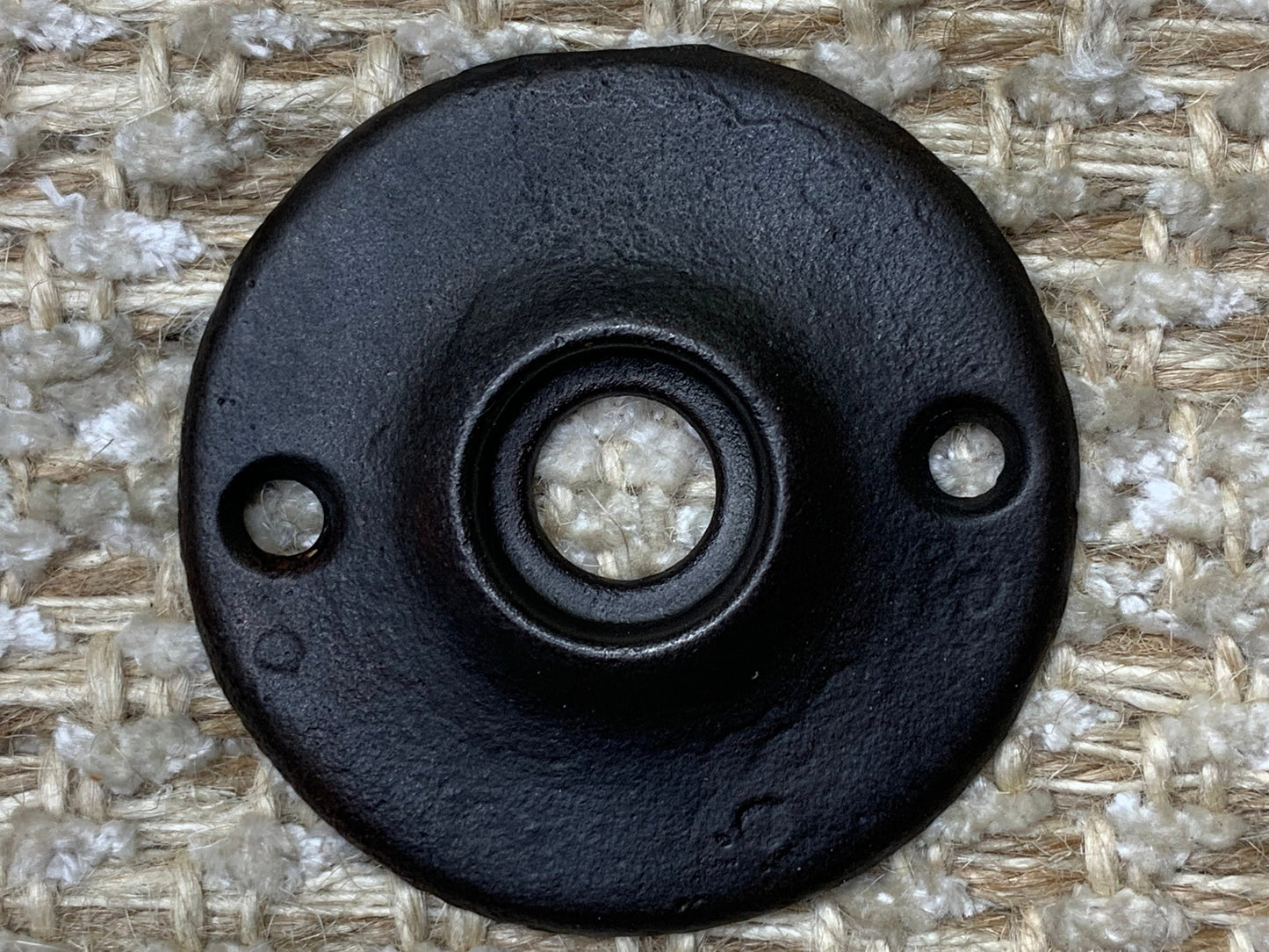 2 1/16" Cast Iron Rosette Escutcheon For Door Knob