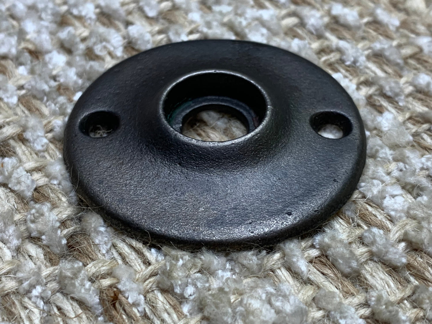 2 1/16" Cast Iron Rosette Escutcheon For Door Knob