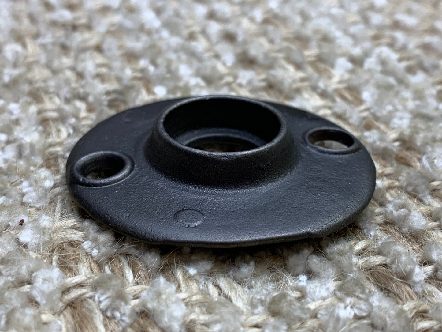 1 13/16" Cast Iron Rosette Escutcheon For Door Knob