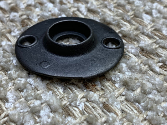 1 13/16" Cast Iron Rosette Escutcheon For Door Knob